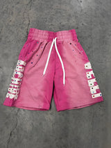 PINK Rhinestone VELLI ARCHIVED SHORTS