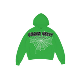 GREEN WEBBED "GUAPVELLI" HOODIE