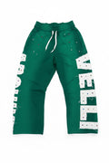 GREEN "VELLI ARCHIVE" Rhinestone Sweats