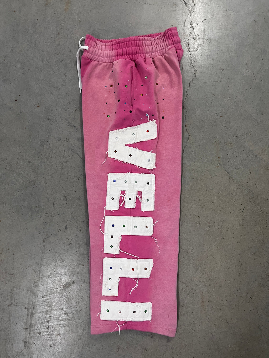 PINK "VELLI ARCHIVE" Rhinestone Sweats