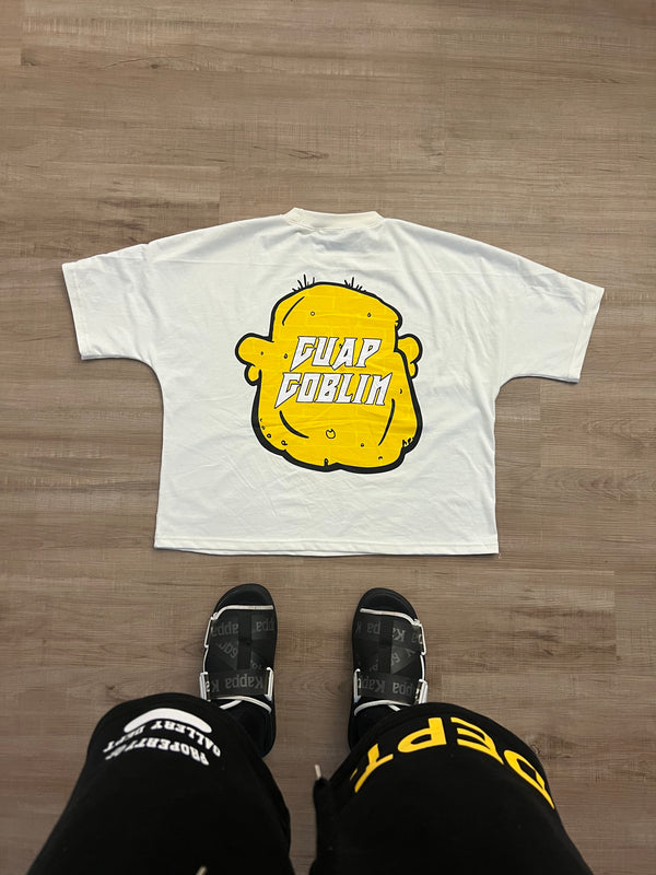 "Guap goblin" YELLOW cropped tees