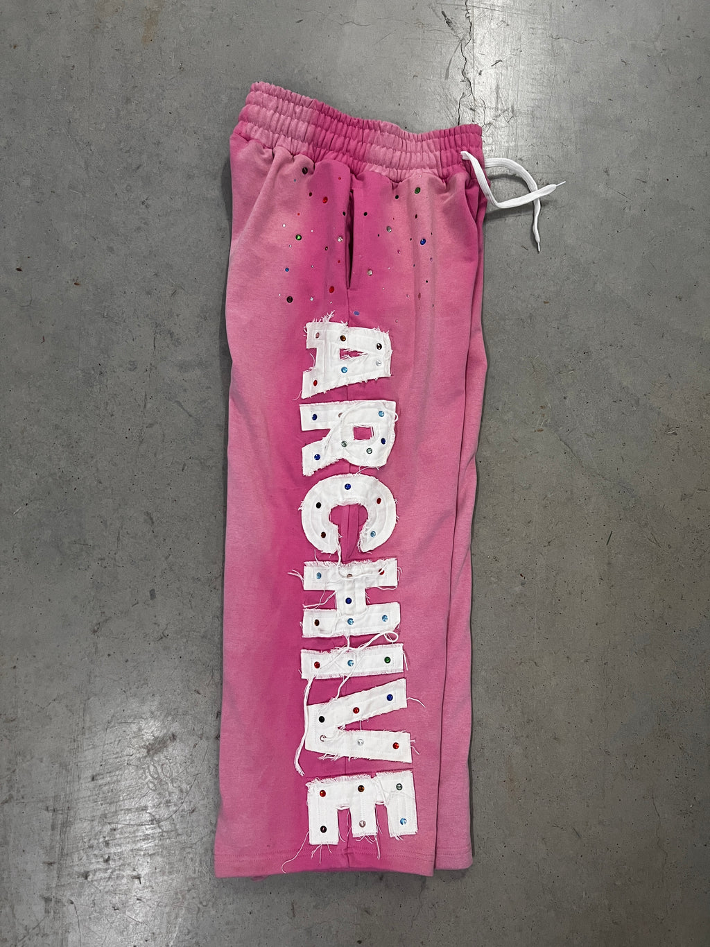 PINK "VELLI ARCHIVE" Rhinestone Sweats