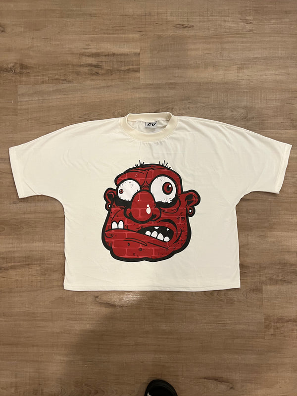 "Guap goblin" RED  cropped tees