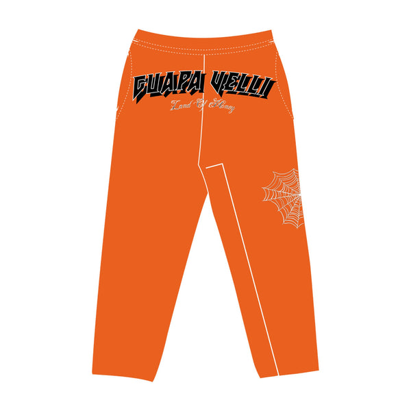 ORANGE WEBBED "GUAPVELLI" SWEATPANTS