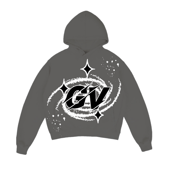 GREY GV “Portal” CROPPED HOODIE