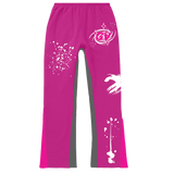 PINK GV “portal” Flared Sweatpants