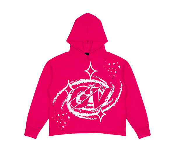 PINK GV “Portal” CROPPED HOODIE