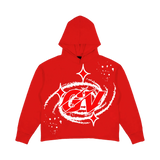 RED GV “Portal” CROPPED HOODIE